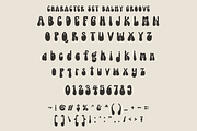 Balmy Groove, a Font by SaktiAvellin (Thumbnail 3 of 8)