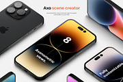iPhone 14 PRO Mockup, an iPhone Mockup by Mocku (Thumbnail 9 of 17)