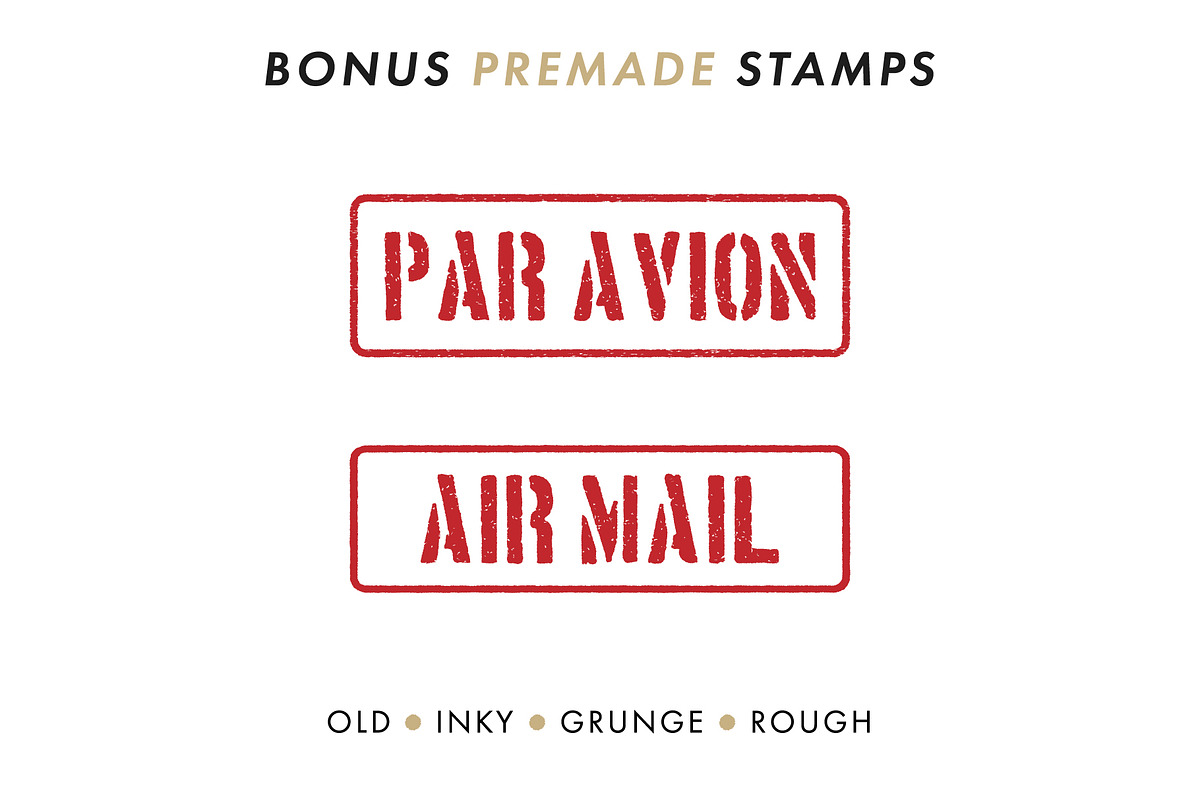 Postage Stamp Template Set (Updated), an Object Graphic by Krafti Lab (Photo 6 of 14)
