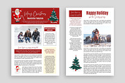 Christmas Newsletter V4, a Stationery Template by Amit Debnath (Thumbnail 4 of 4)