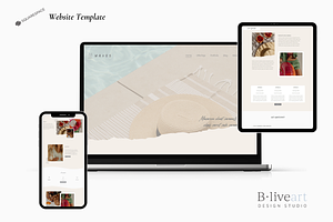 Waves Squarespace 7.1 Template