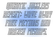 Nordin Slab Rounded Pixel, a Slab Serif Font by Craft Supply Co. (Thumbnail 7 of 8)