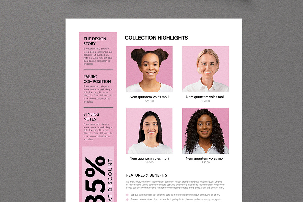 Product Catalog Template, a Print Template by MightyDesign (Photo 4 of 8)