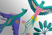 Jungle Spirit Clip Art Set, an Animal Illustration by Lilla Bölecz (Thumbnail 4 of 5)