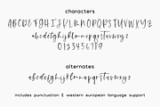 Honeycrisp Script, a Script Font by Beck McCormick (Thumbnail 10 of 10)