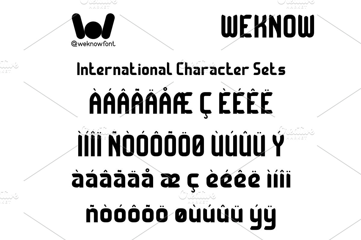 Checkmate font, a Sans Serif Font by weknow (Photo 8 of 8)