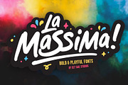 La Massima Font Set, a Handwritten Font by Sam Parrett (Thumbnail 1 of 8)