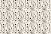 Witchy & Halloween Line Art Seamless, a Pattern Graphic by Lyolya Profitrolya (Thumbnail 2 of 4)