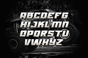 Monster Truck Font, a Font by Alphabet Agency (Thumbnail 3 of 6)