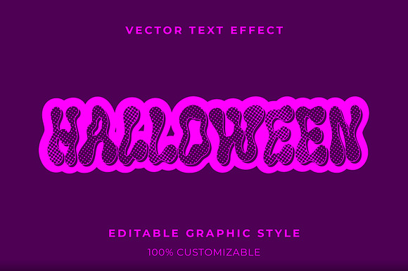 Slime Dotted Bubble Text Effect preview 3