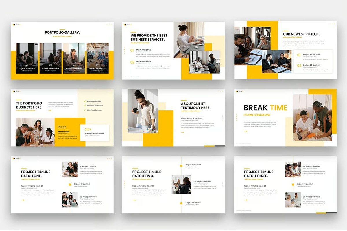 Identico - Company Profile Keynote, a Presentation Template by Fit-tee (Photo 4 of 6)
