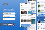 NewsPulse - News & Media Mobile App, an App Template by twinstd (Thumbnail 1 of 5)