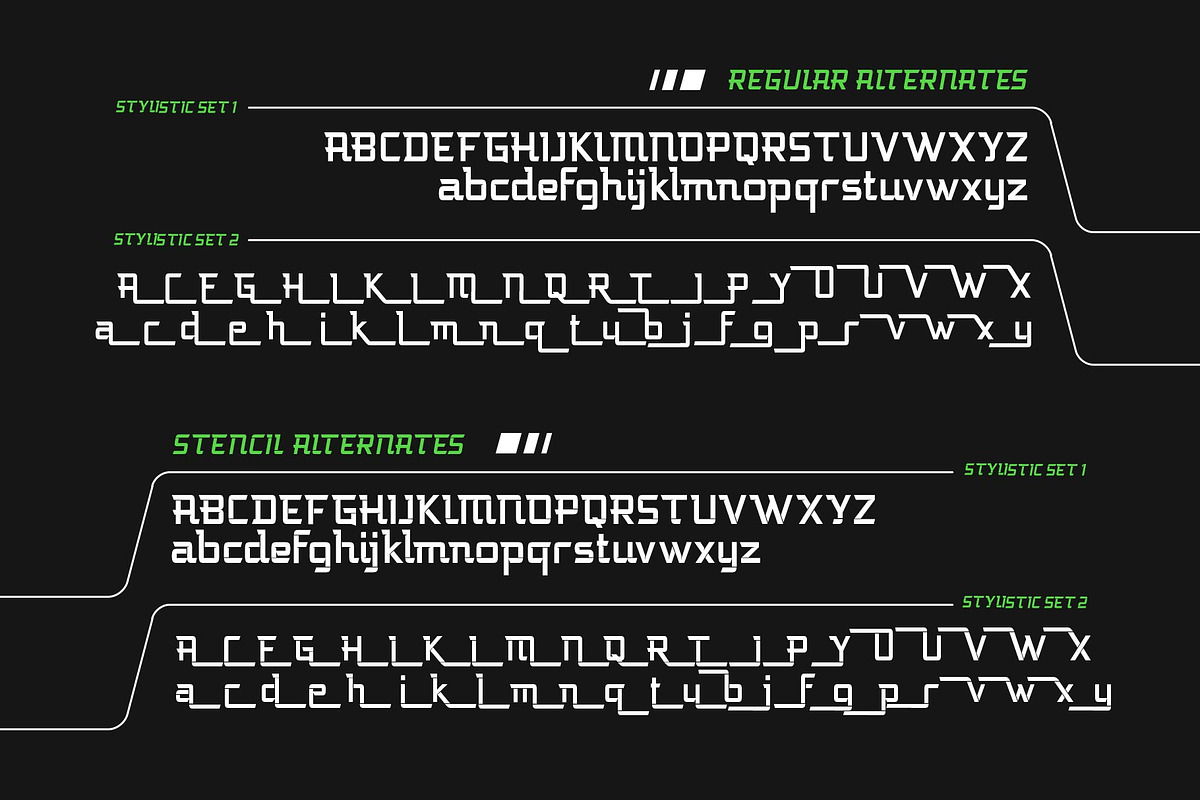 Start Race Typeface, a Script Font by alit design