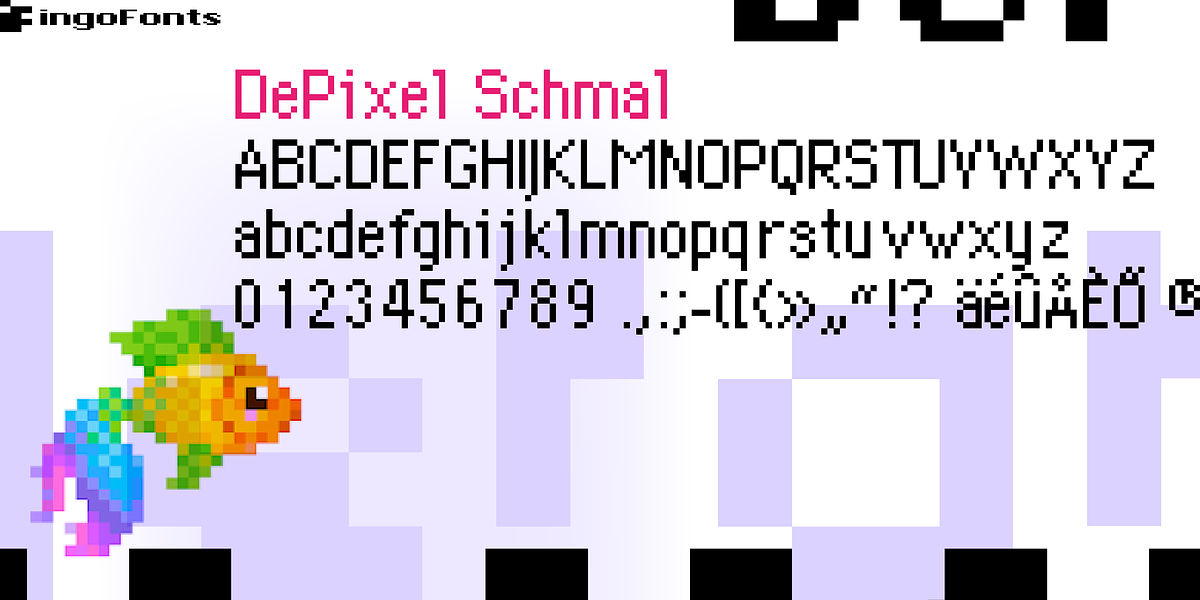 DePixel, a Font by ingoFonts (Photo 4 of 9)