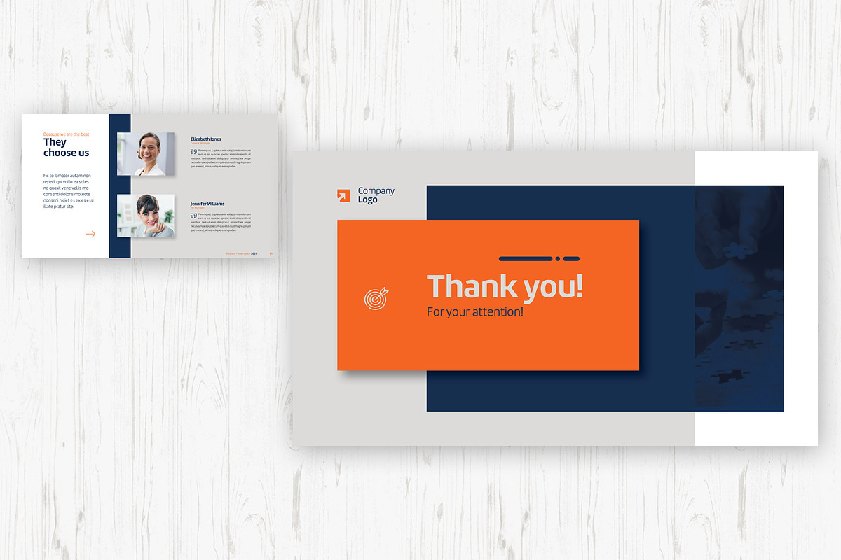 Business Profile Presentation Canva, a Presentation Template by Sabin (Photo 4 of 4)