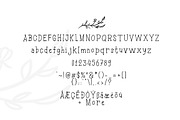 White Pledge, a Sans Serif Font by khurasan (Thumbnail 5 of 5)