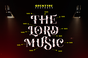The Lord Music-Decorative font, a Serif Font by Java pep (Thumbnail 6 of 13)