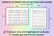 2026 Year at a Glance, a Templates & Theme by Adalin Shop (Thumbnail 2 of 12)