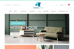 Interior Responsive Opencart Theme, a Websites & App Template by giao.trinh