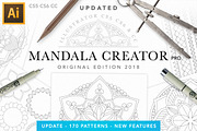 Mandala Creator Pro for Ai CS5+, an Action Add-On by Drifter Studio (Thumbnail 1 of 8)