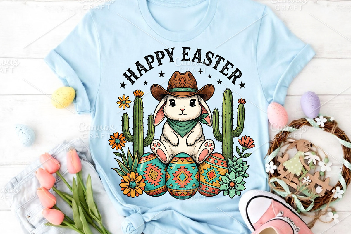 Howdy Easter PNG, Kids Easter PNG, an Illustration by Canvas Craft (Photo 5 of 6)