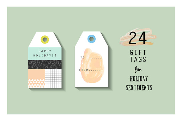 24 Gift Tags