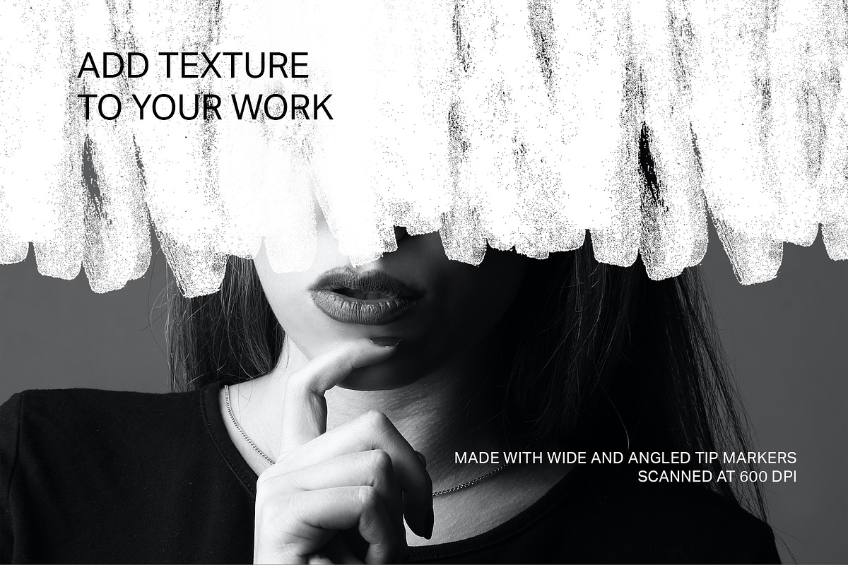 Marker Texture Bundle, a Texture Graphic by The Fake PNG (Photo 5 of 7)