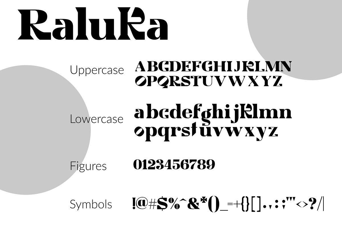 Raluka - Modern Font + Bonus, a Font by GraphicDash (Photo 10 of 10)