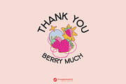 Strawberries & Cherries Graphics Set, a Graphic by Youandigraphics (Thumbnail 15 of 15)