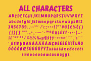 CS Nomic Rippled, a Sans Serif Font by Craft Supply Co. (Thumbnail 8 of 8)