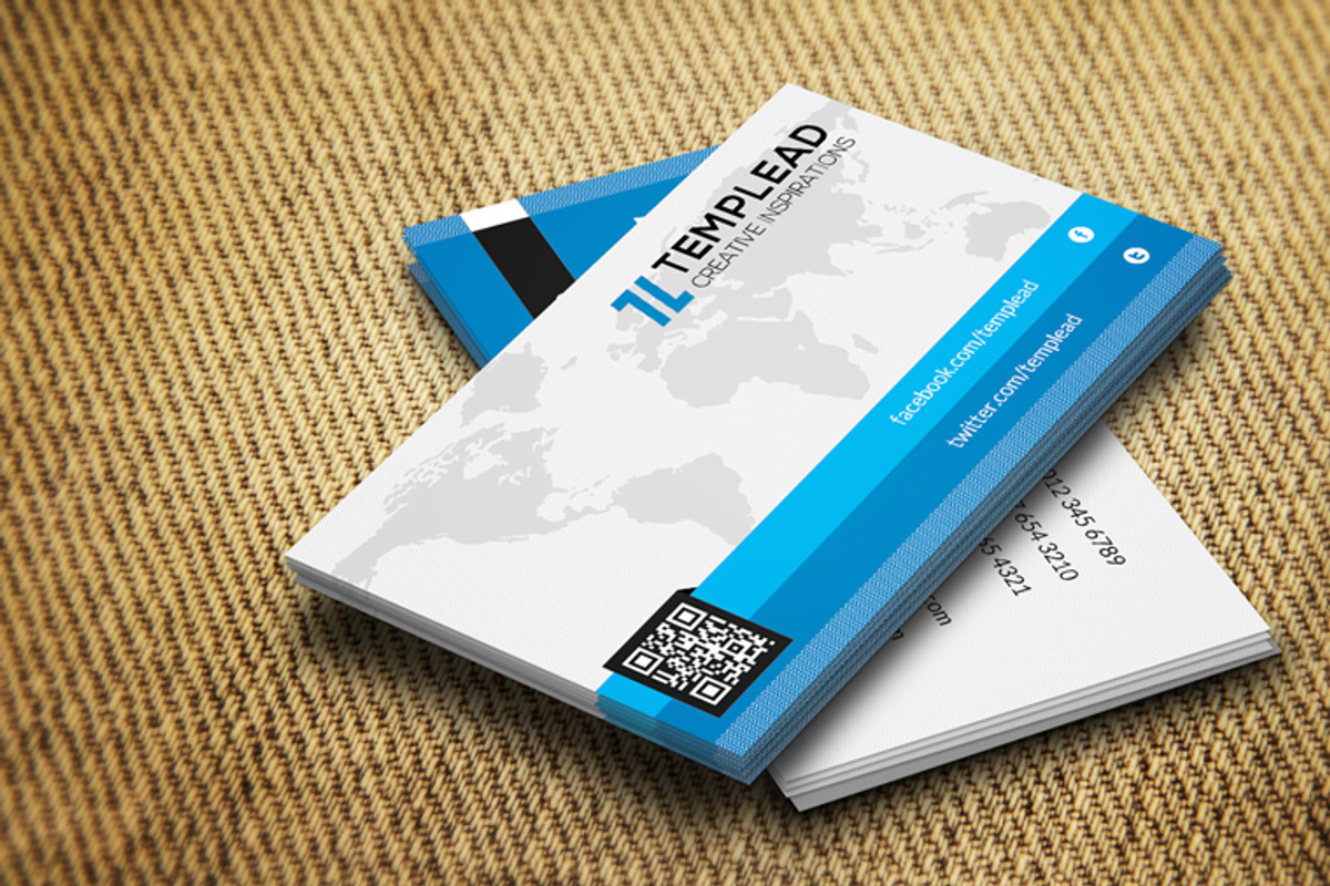 Corporate Business Card CM074, a Business Card Template by annozio (Photo 2 of 4)