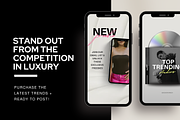 Luxury Social Media Templates CANVA, a Social Media Template by Design Driven Media (Thumbnail 4 of 9)