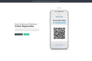 QR Code Visitor Management System