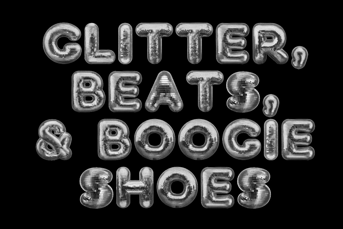 Disco-Spark Font, a Sans Serif Font by Handmadefont (Photo 4 of 14)