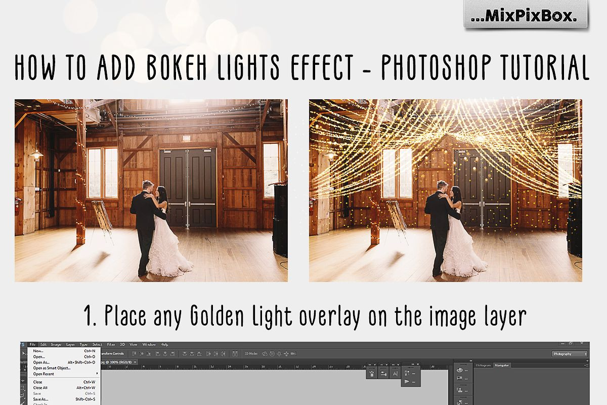 100 Golden Lights Photo Overlays, a Texture Graphic by MixPixBox (Photo 9 of 9)