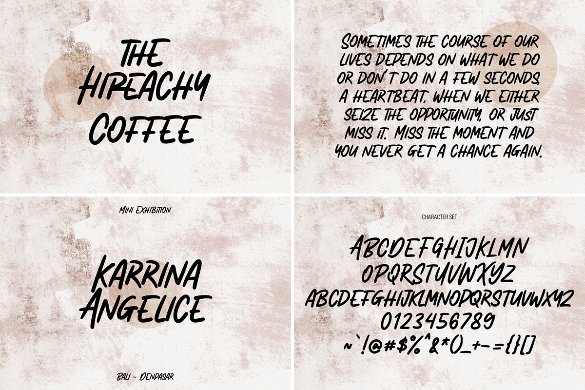 Stereo Star Handwritten Font, a Handwritten Font by MACK 75 (Photo 3 of 3)