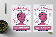 World Mental Healthy Day Flyer, a Flyer Template by Annora Studio (Thumbnail 2 of 5)