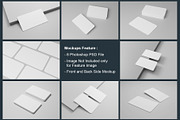 Round Business Card Mockups, an Advertising Mockup by alimran24 (Thumbnail 2 of 12)