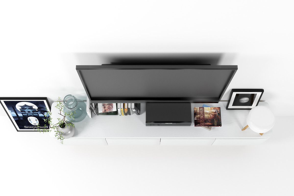 TV stand 1702, a Furniture 3D Model by inDahouze (Photo 4 of 9)
