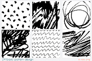 Art collage vector collection, a Pattern Graphic by Kate Art (Thumbnail 14 of 18)