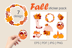 Fall Stickers Bundle