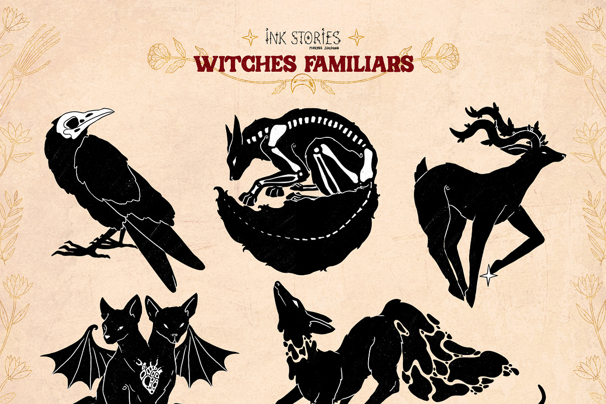Witches Familiars, an Animal Illustration by Ink Stories (Photo 20 of 44)