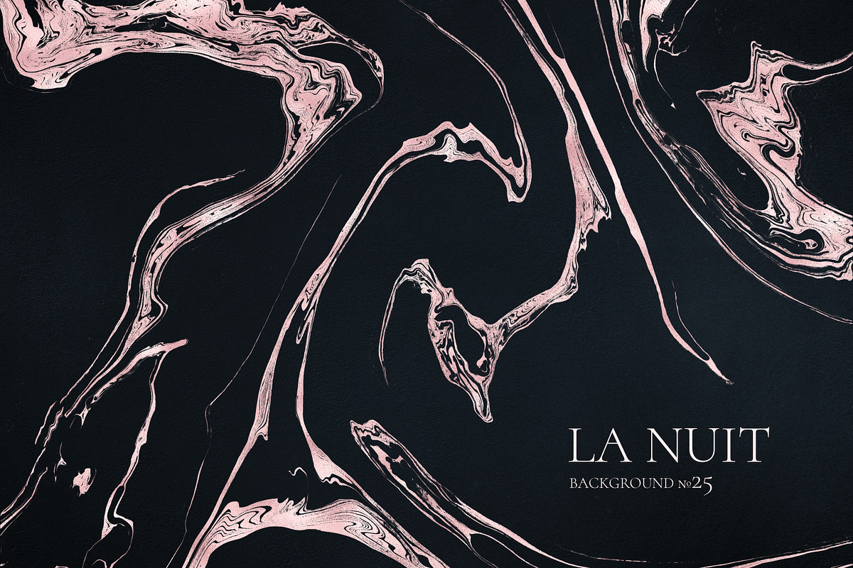 La Nuit Rose Gold Textures, a Texture Graphic by Vintage Digital Textures (Photo 11 of 12)