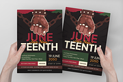 June Teenth Flyer, a Flyer Template by Annora Studio (Thumbnail 4 of 5)
