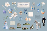 Romantic Regency Vintage Collage Kit, an Object Graphic by Eva Gentle (Thumbnail 5 of 12)