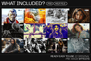 12 Photo Effect Templates, a Layer Style Add-On by iDoodle Studio (Thumbnail 2 of 6)