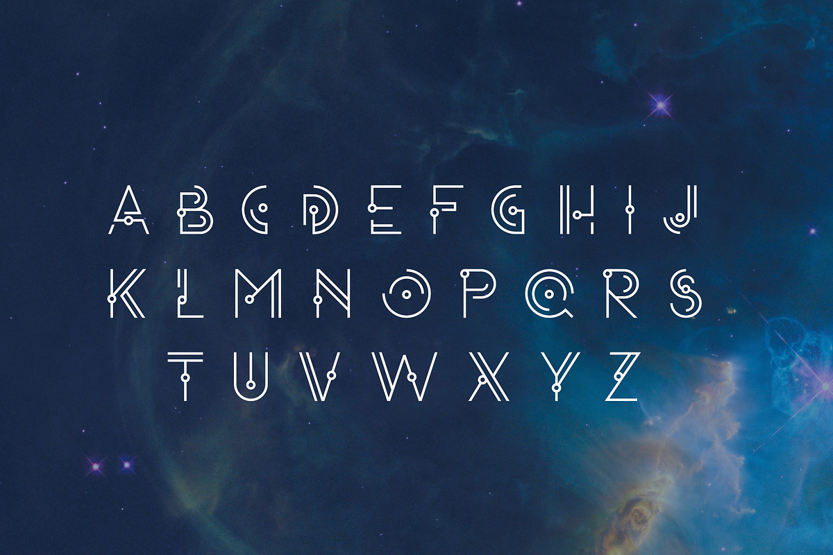 Flux | Display Font preview 2