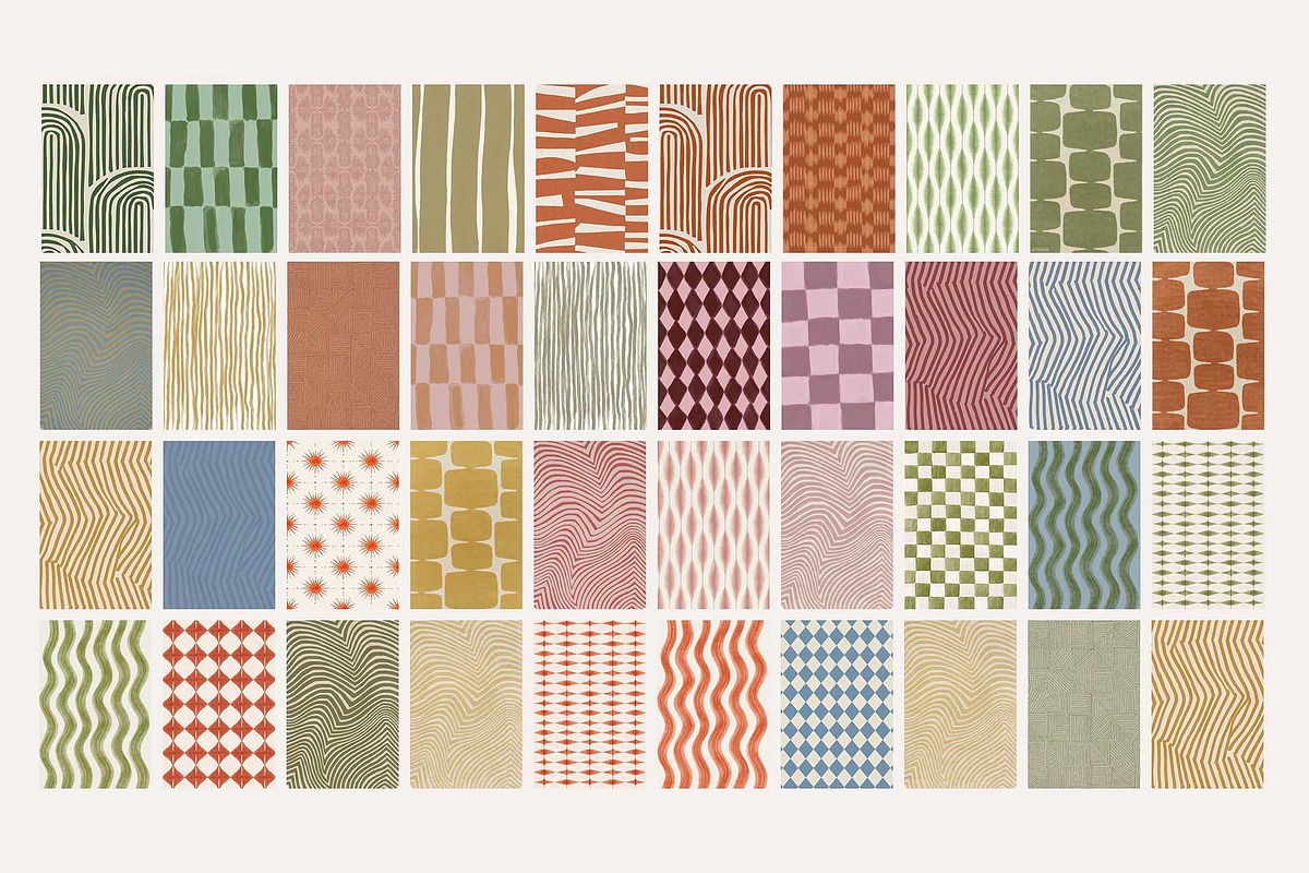 Organic Summer Boho Backgrounds, a Graphic by Paper Flowers Studio (Photo 9 of 10)