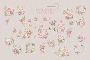 Pink Floral Pampas Grass Clipart, an Illustration by Sunflower Day Love (Thumbnail 5 of 7)