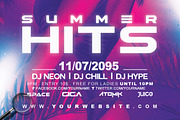 Summer Hits | Hype Flyer Design, a Flyer Template by GIGA-TEMPLATE (Thumbnail 7 of 7)